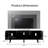 Modern TV Stand with Storage Cabinet, Wood Fashionable TV Cabinet with Waveform Panel, Entertainment Center TV Stand for TV, Living Room-64382696