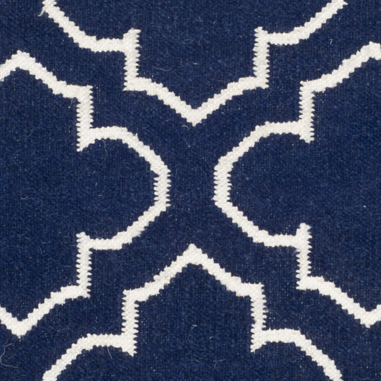 Vogel Geometric Wool Hand Woven Area Rug