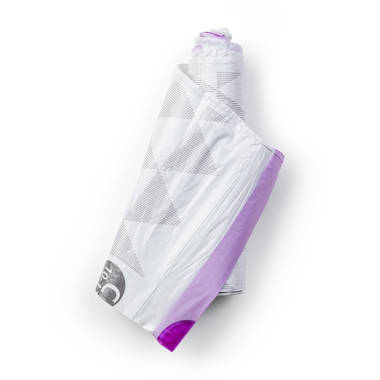 Pirecart 16 Gallons Plastic Trash Bags - 2 Count