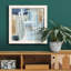 Bord de mer calme - peinture sur toile encadrée-97406574-97406570
