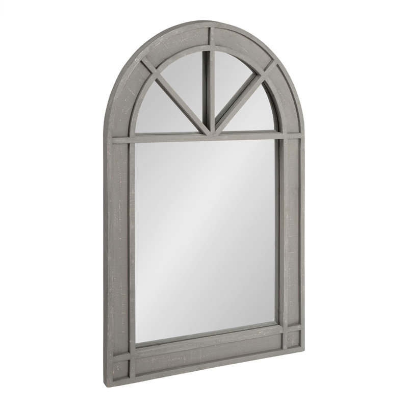 Malakai Flat Mirror, Gray