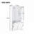 Bathroom Storage Cabinet with Doors and Drawers, Tilt-Out Laundry Hamper, Multiple Storage Space-1435317122
