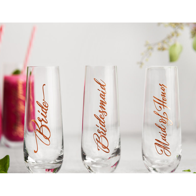 10.5oz. Flute Set