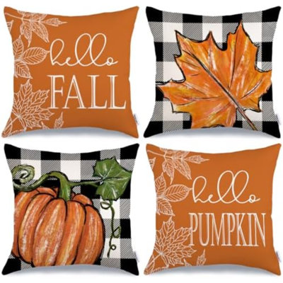 Plaid Pillow Cover