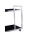 Metal Bar Cart with Wheels