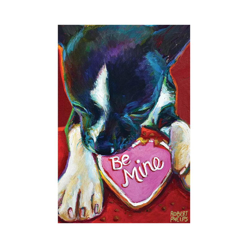 Be Mine by Robert Phelps - Painting on Canvas, Wrapped Canvas, 66.04 cm H x 45.72 cm W x 1.91 cm D