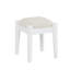 Coiffeuse 39 po avec tabouret - blanc, 4 tiroirs, bohème rétro, prise de charge et fonction de tiroir de rangement blanc stable-1069637965