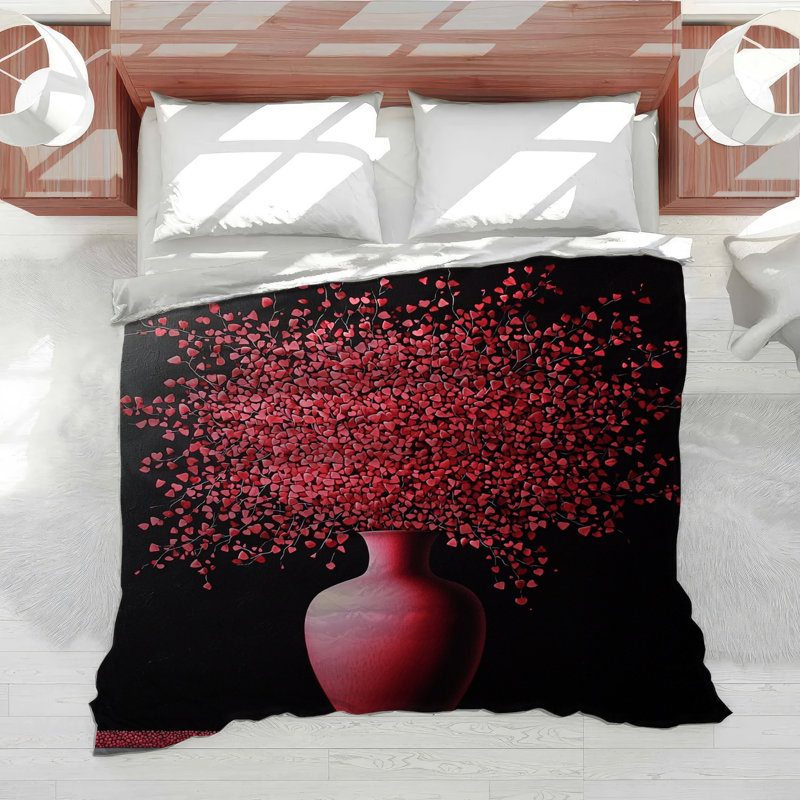 Housse de couette Vase Bedding, Housse de couette pour très grand lit