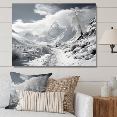 «Winter Frozen Tranquility II», reproduction sur toile