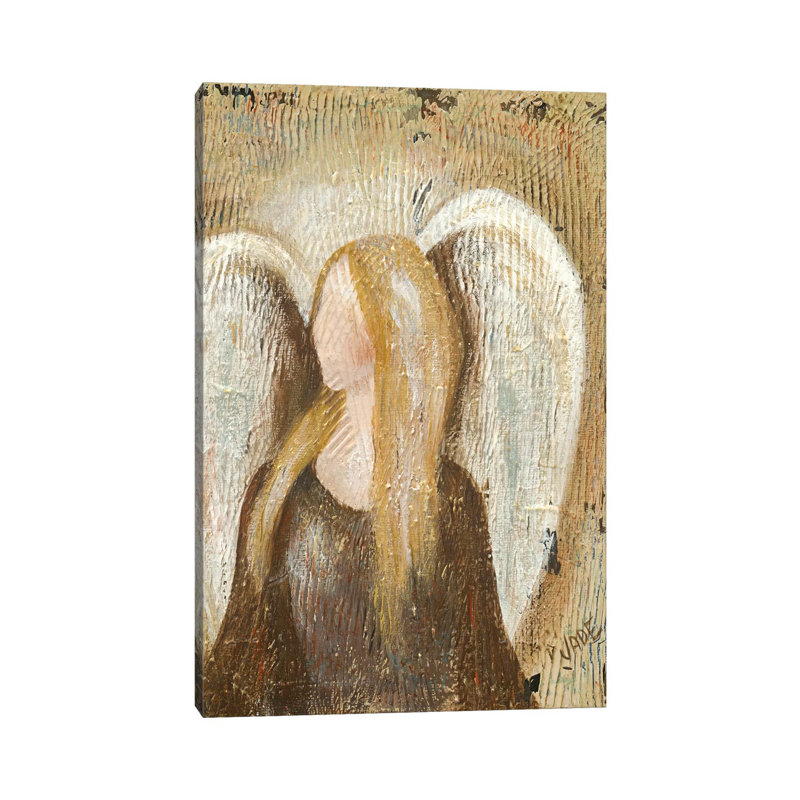 «Angel» par Jade Reynolds, reproduction d'art sur toile tendue, H 26 po x l 18 po x 1,5 po