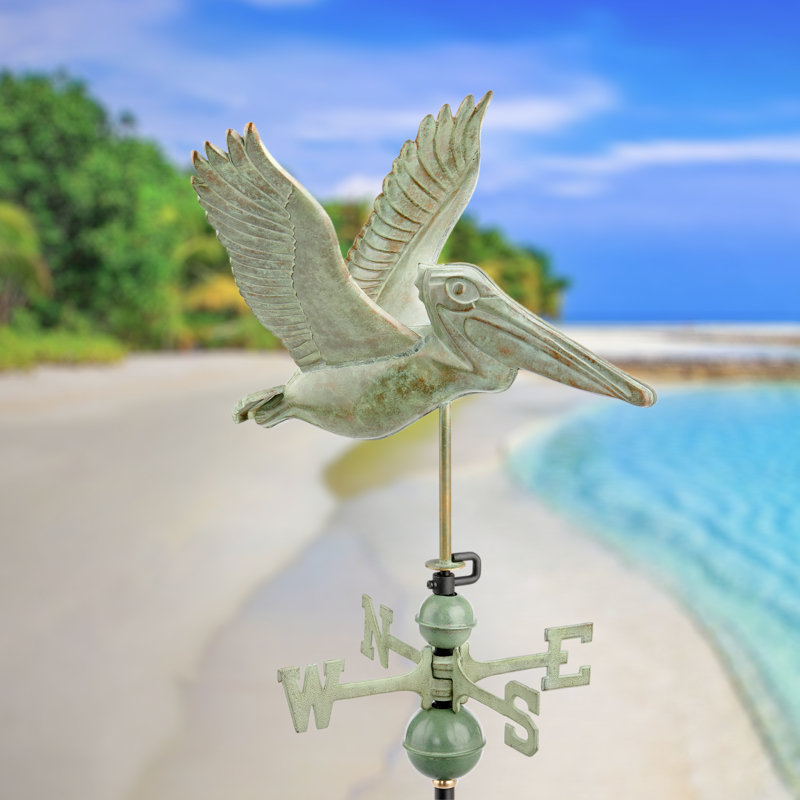 35'' H Metal Animals Weathervane
