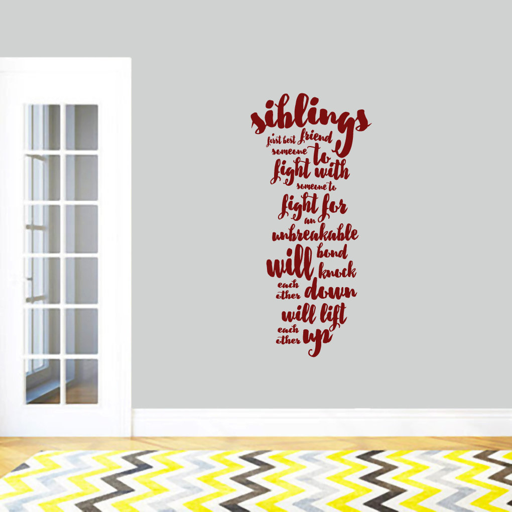 Text & Numbers Non-Wall Damaging Isabelle & Max™