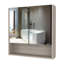 Pharmacie avec miroir et tablette 24 po Ozark-1571420786