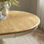 Prestow Round Extending Dining Table & Shannondale Chairs - Rustic Farmhouse Kitchen-109468766-109468765