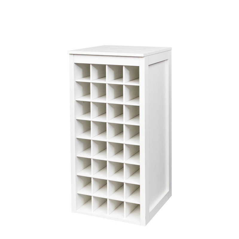 Grande armoire à vin 70 "Sebastin, buffet moderne avec tablettes de rangement, bar avec tiroirs Kithchen, Blanc