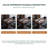Mid-Century Dark Brown Solid Wood Fully Automatic Silent Roller Coaster Style Mahjong Game Table for Chinese Rules