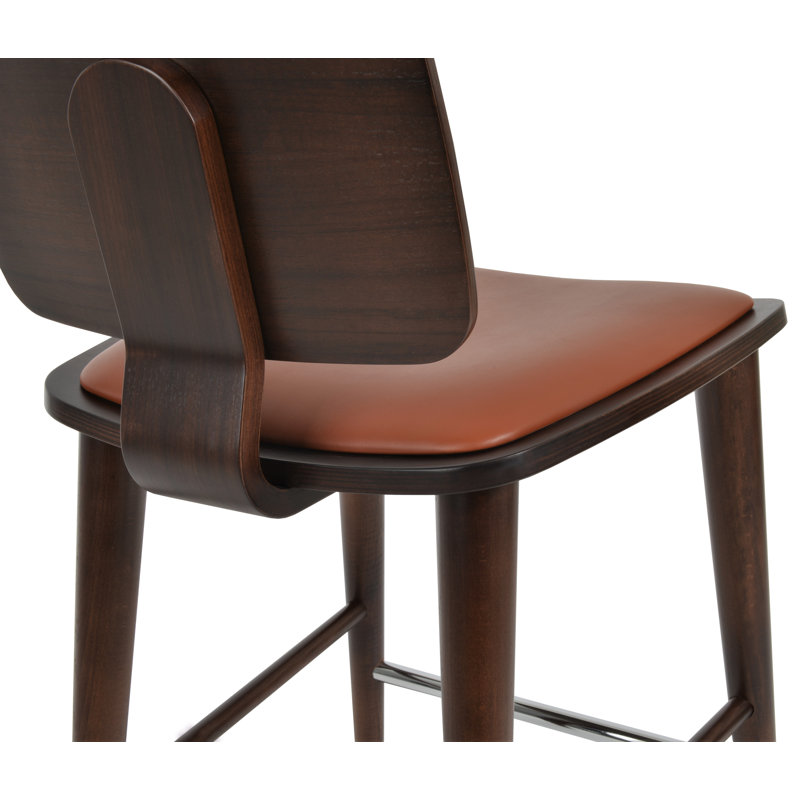 Ginza Stool, Counter Stool (24.5" Seat Height), Cinnamon