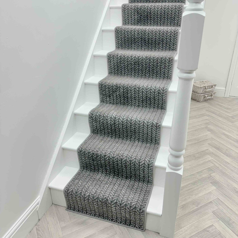 Stair Runner Solid Colour Area Rug, Runner 60 x 690 cm