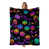 Neon Pumpkins Bats