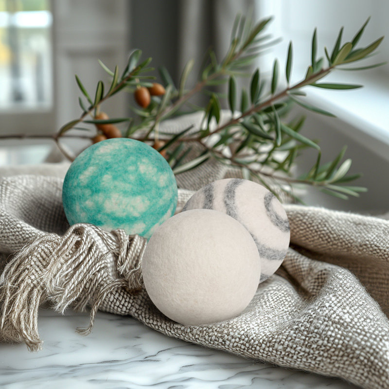 Ensemble de 3 boules en laine MODWOOL