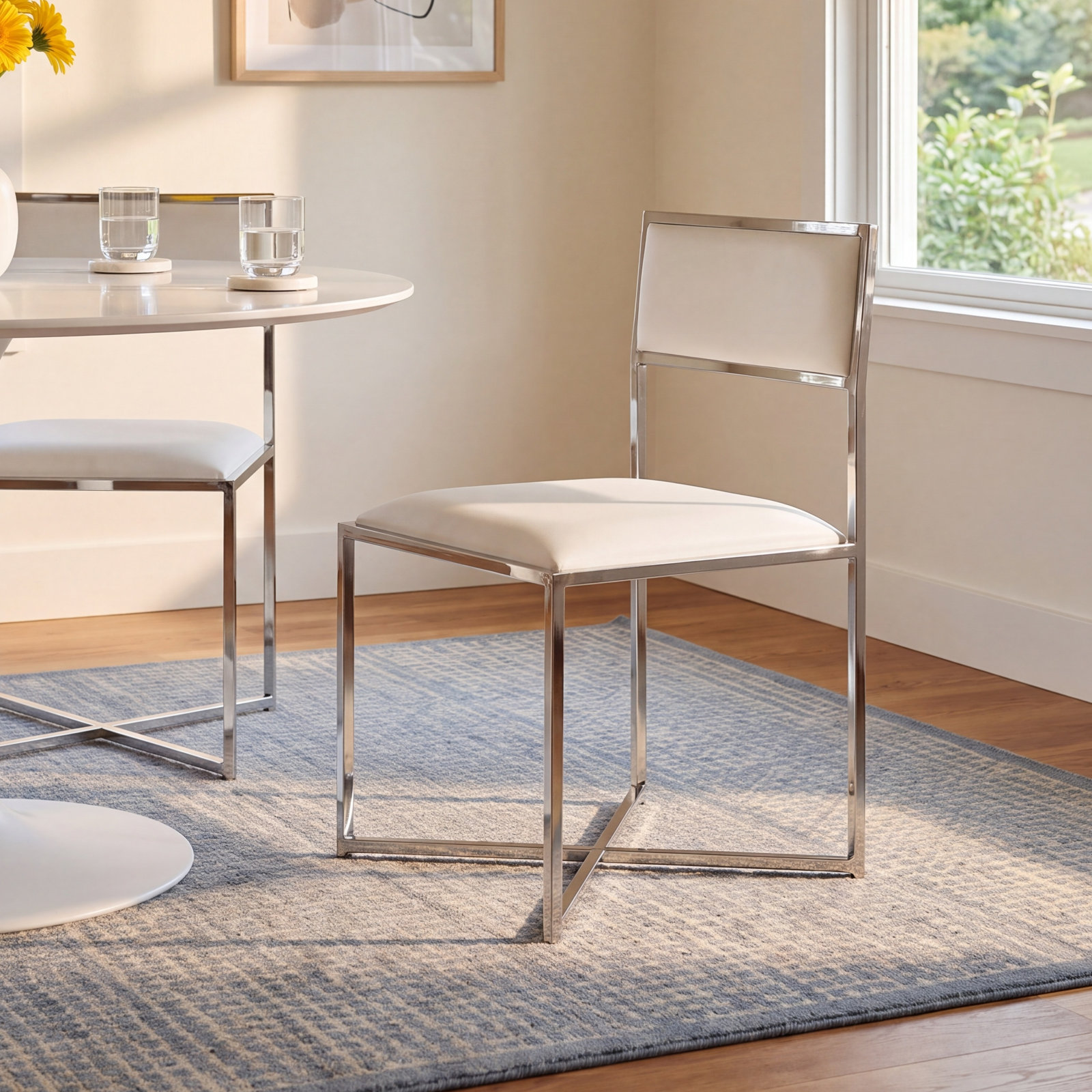 Malen Dining Chair, White