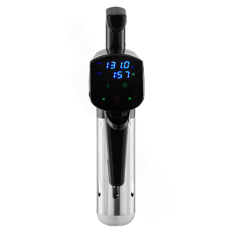 Cuiseur de précision sous vide, machine de cuisson sous vide de 1 100 W, circulateur à immersion avec affichage numérique à DEL, pince sécurisée, contrôle de la température et de la minuterie, cuiseur sous vide professionnel