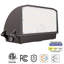 Ensemble de luminaires muraux à DEL à découpage complet avec photocellule 45W / 60W / 75W et ampoules à lumière du jour réglable CCT 3000K / 4000K / 5000K 120-277V