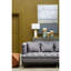 Ahriel 70 cm White/Golden Table Lamp
