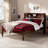 Lampley Solid Wood Platform Bed with Bookcase & Built-in Charging Station-407687487-407687472