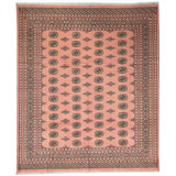 Hand-Knotted High-Quality Rust/Brown Area Rug