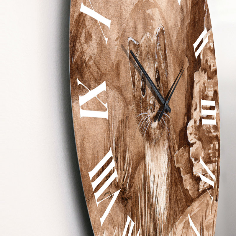 Horloge murale surdimensionnée, Grand