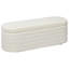 Banc de rangement avec repose-pieds HOMcom