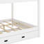 Lit superposé en bois durable avec échelle de sécurité et lit gigogne-129390998