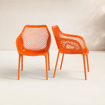 Farrah Stackable Patio Armchair