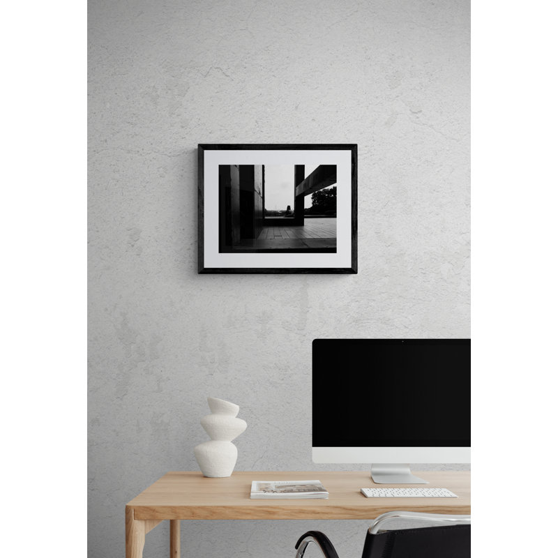 Carillon Guardian by Scott Wurzel, 24" H x 32" W, Black Framed Canvas