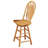 Azizi Swivel Solid Wood Counter Stool-1829209783