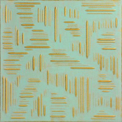 Country Wheat 1.6 ft. x 1.6 ft. Polystyrene Glue-up Ceiling Tile