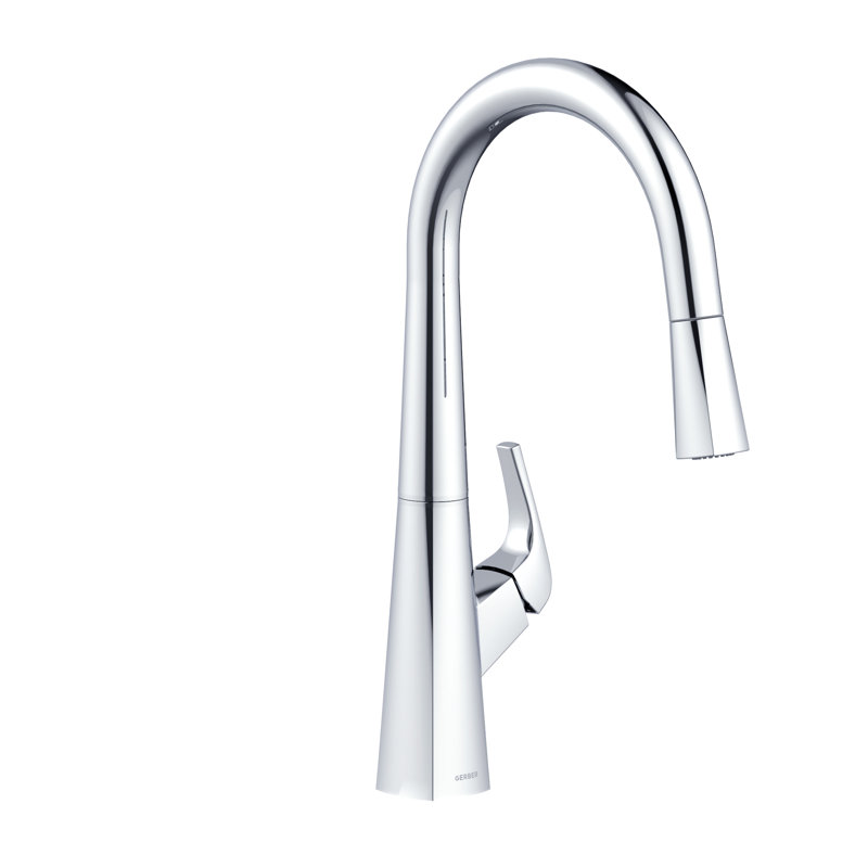 Vaughn® Single Handle Pull-Down Kitchen Faucet 1.75Gpm Stainless Steel, Chrome