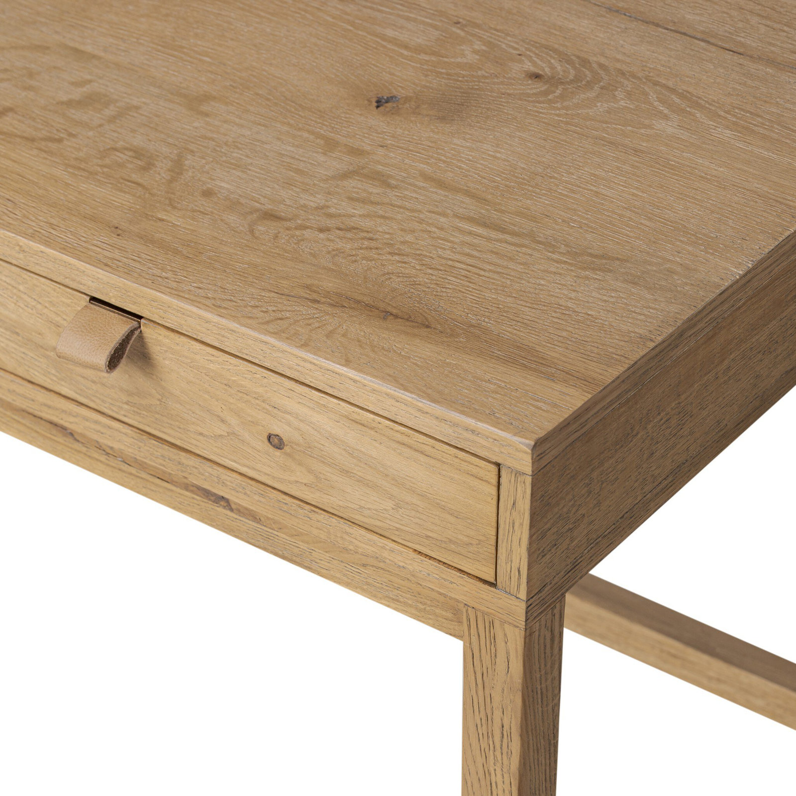Stefano Writing Desk-Worn Oak