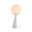 Lampe de table 13 "à DEL tactile moderne rechargeable avec abat-jour rond et charge USB-C-849942782