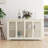 Kitchen Storage Stand Cupboard With Glass Door,Buffet table,Dining cabinet-1077344882