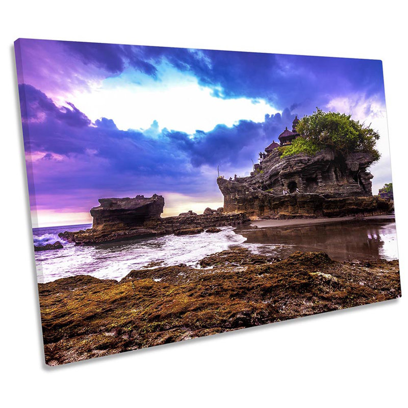 Bali Indonesia Temple - Wrapped Canvas Print, 30.5cm H x 45.7cm W