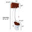 Toilette allongée 2 pièces 2 GPF (siège non inclus)-83092728