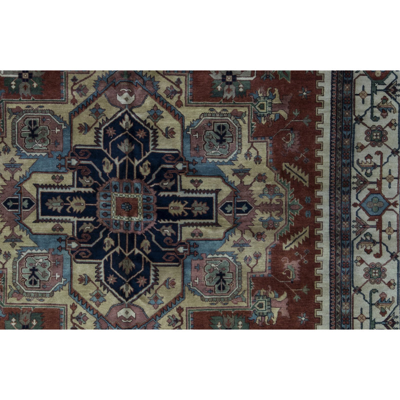 Oriental Area Rug, Rectangle 6' x 9'