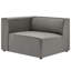 Causeuse modulaire en cuir 2 pièces Mingle-1711764957