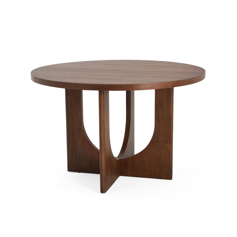 Vance 48" Round Dining Table, Walnut