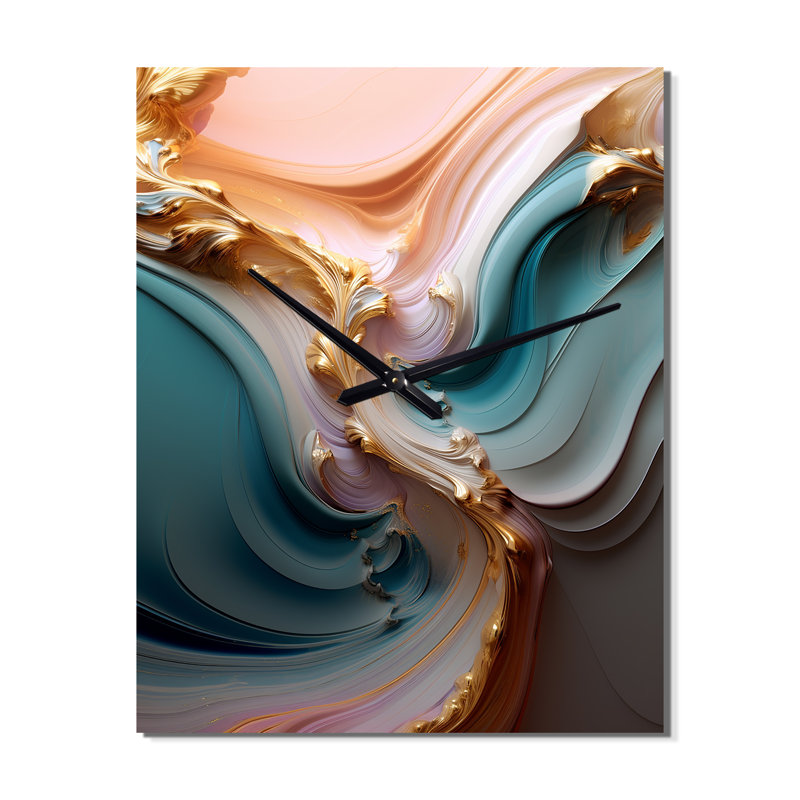 Horloge murale Exquis Wave Symphony, Petit