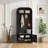 Hall Tree With Shoe Storage Bench, 4-in-1 Entryway Bench With Coat Rack-415579638