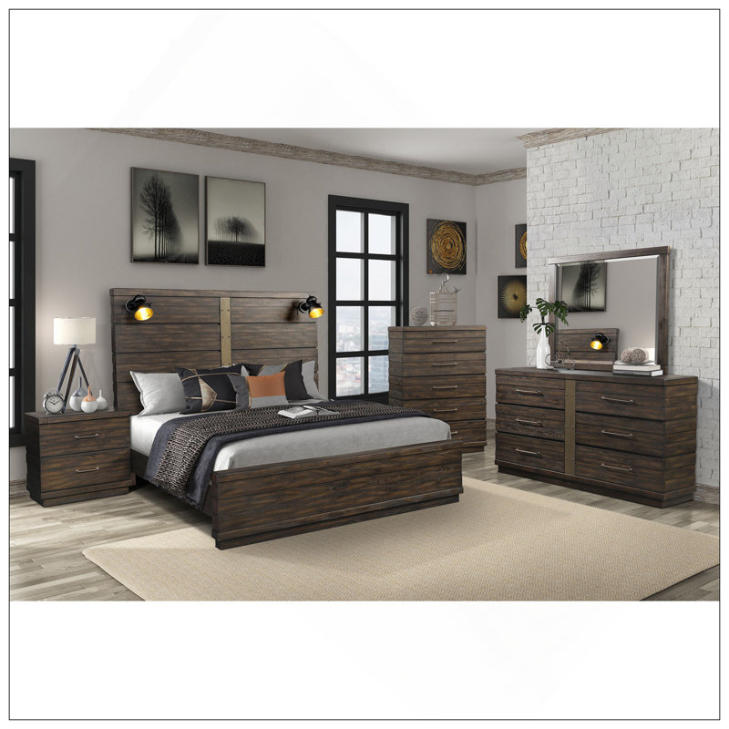 Commode 5 tiroirs Indutrial Farmhouse