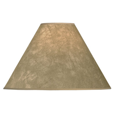 13'' H Faux Leather Empire Lamp Shade